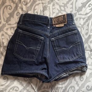 Christopher J Women’s Dark Blue Denim Shorts